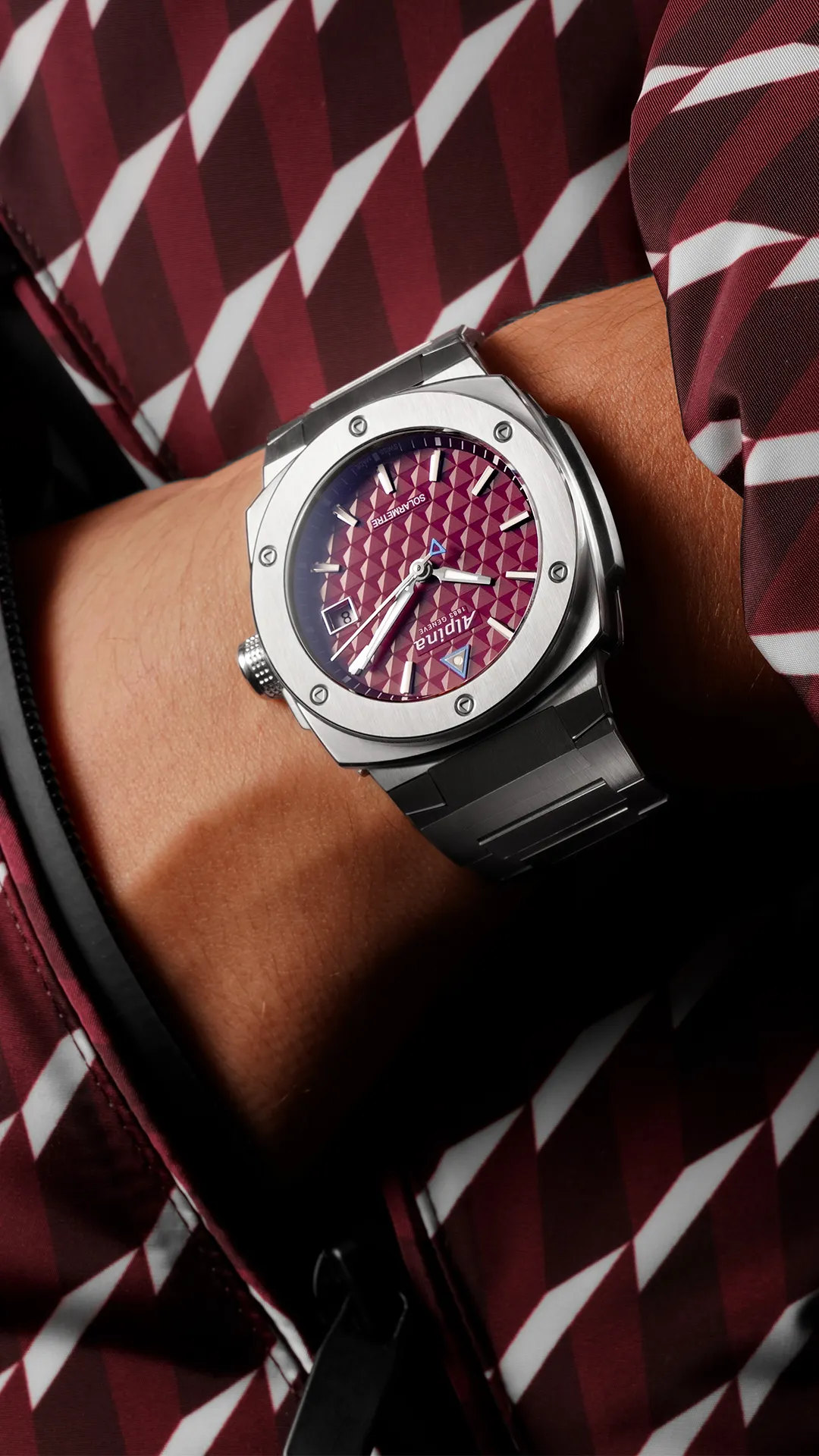Extreme Solarmetre Watch AL-140BRG3AE6B | Alpina Watches US